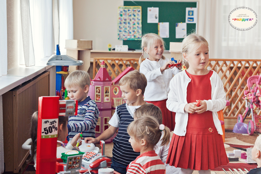 видео съемка детей в детском саду
