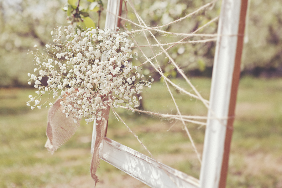 декорированная фотосессия на природе