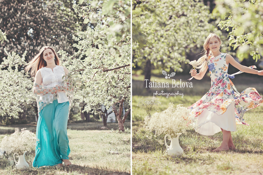 семейная фотосессия на природе