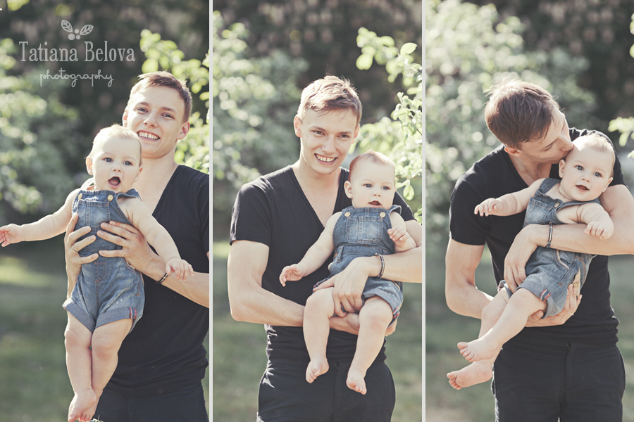 семейная фотосессия на природе