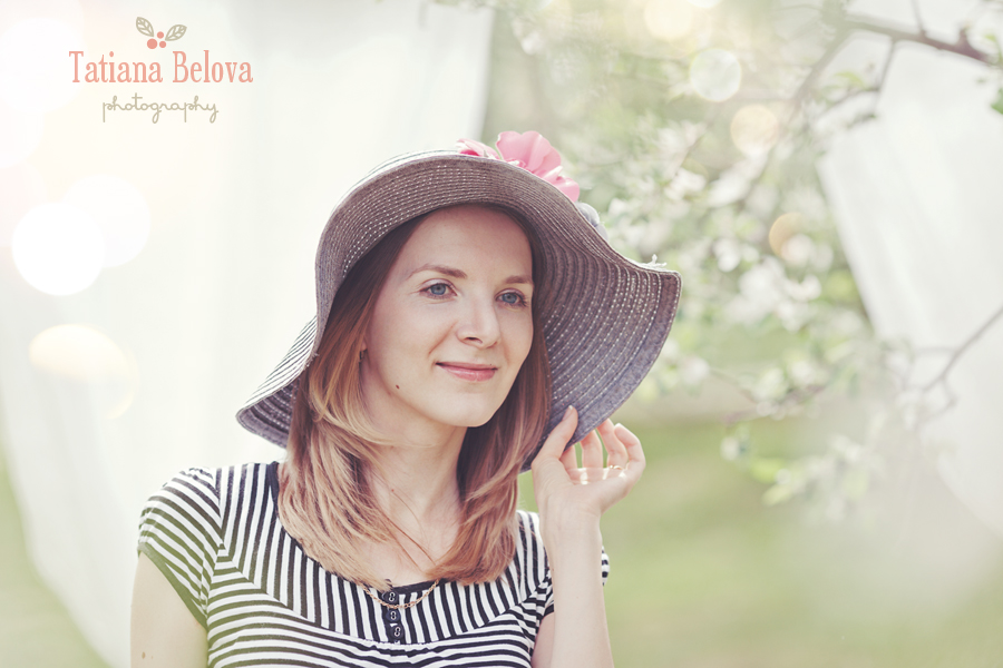 красивая детская фотосессия на природе