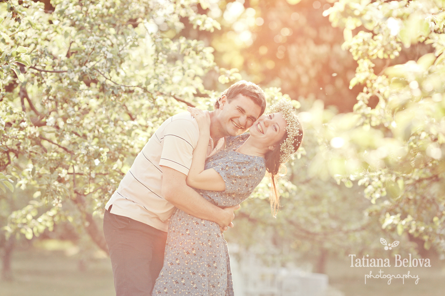 семейная фотосессия на природе