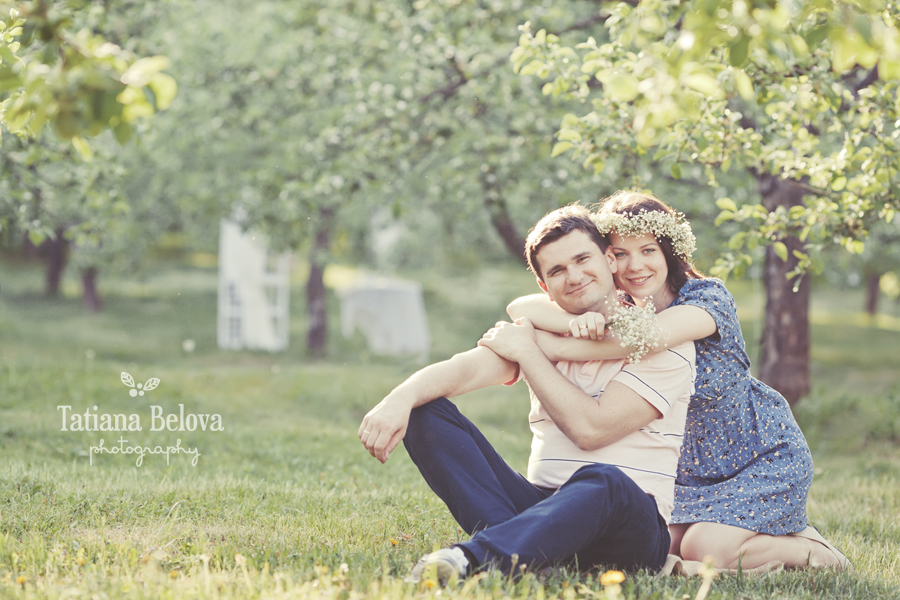 семейная фотосессия на природе