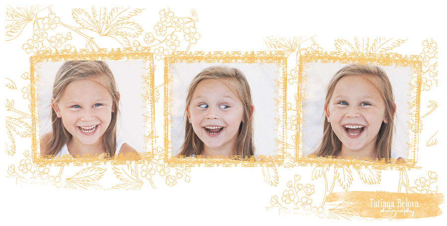 детские фотосессии