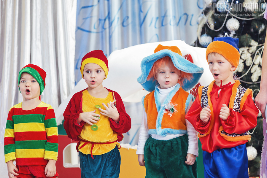 фото и видео съемка детских утренников